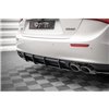 Maxton - Street Pro Central Diffuseur Arriere Maserati Ghibli Mk3 Rouge