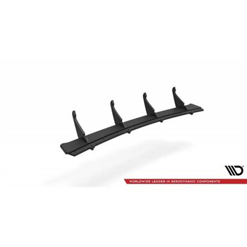 Maxton - Street Pro Central Diffuseur Arriere Maserati Ghibli Mk3 Rouge
