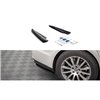 Maxton - Lames De Pare-Chocs Arrière Latérales Maserati Ghibli Mk3 Noir Brillant