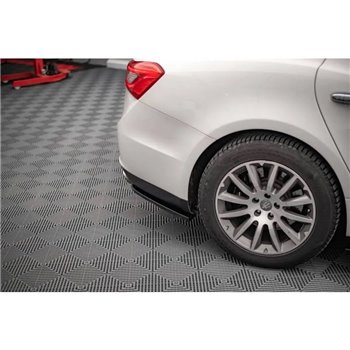 Maxton - Lames De Pare-Chocs Arrière Latérales Maserati Ghibli Mk3 Noir Brillant