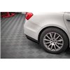 Maxton - Lames De Pare-Chocs Arrière Latérales Maserati Ghibli Mk3 Noir Brillant