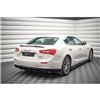 Maxton - Lames De Pare-Chocs Arrière Latérales Maserati Ghibli Mk3 Noir Brillant