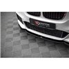 Maxton - Lame Du Pare-Chocs Avant V.1 BMW X1 M-Pack F48 Noir Brillant