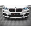Maxton - Lame Du Pare-Chocs Avant V.1 BMW X1 M-Pack F48 Noir Brillant