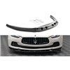 Maxton - Lame Du Pare-Chocs Avant V.2 Maserati Ghibli Mk3 Noir Brillant