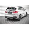 Maxton - Arriere Lame BMW X1 M-Pack F48 / F48 Facelift Noir Brillant