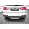 Maxton - Arriere Lame BMW X1 M-Pack F48 / F48 Facelift Noir Brillant