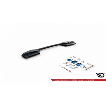Maxton - Arriere Lame BMW X1 M-Pack F48 / F48 Facelift Noir Brillant