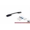Maxton - Arriere Lame BMW X1 M-Pack F48 / F48 Facelift Noir Brillant