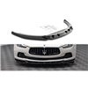 Maxton - Lame Du Pare-Chocs Avant V.1 Maserati Ghibli Mk3 Noir Brillant