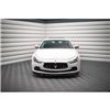 Maxton - Lame Du Pare-Chocs Avant V.1 Maserati Ghibli Mk3 Noir Brillant