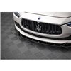 Maxton - Lame Du Pare-Chocs Avant V.1 Maserati Ghibli Mk3 Noir Brillant