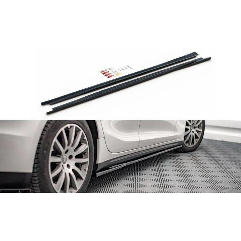 Maxton - Rajouts Des Bas De Caisse Maserati Ghibli Mk3 Noir Brillant
