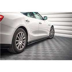 Maxton - Rajouts Des Bas De Caisse Maserati Ghibli Mk3 Noir Brillant