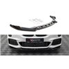 Maxton - Lame Du Pare-Chocs Avant V.2 BMW X1 M-Pack F48 Noir Brillant