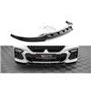 Maxton - Lame Du Pare-Chocs Avant V.1 BMW X6 M-Pack G06 Noir Brillant