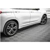 Maxton - Rajouts Des Bas De Caisse BMW X1 M-Pack F48 / F48 Facelift Noir Brillant