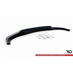 Maxton - Lame Du Pare-Chocs Avant V.2 BMW X6 M-Pack G06 Noir Brillant
