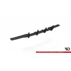 Maxton - Street Pro Central Diffuseur Arriere BMW X1 M-Pack F48 Noir-Rouge