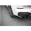 Maxton - Lames De Pare-Chocs Arrière Latérales BMW X1 M-Pack F48 / F48 Facelift Noir Brillant