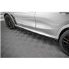 Maxton - Rajouts Des Bas De Caisse V.1 BMW X6 M F96 / X6 M-Pack G06 Noir Brillant