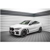 Maxton - Rajouts Des Bas De Caisse V.1 BMW X6 M F96 / X6 M-Pack G06 Noir Brillant