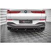 Maxton - Arriere Lame (avec une barre verticale) V.1 BMW X6 M-Pack G06 Noir Brillant