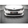 Maxton - Lame Du Pare-Chocs Avant V.1 Kia Optima Mk4 Noir Brillant