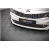 Maxton - Lame Du Pare-Chocs Avant V.1 Kia Optima Mk4 Noir Brillant
