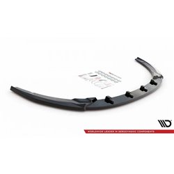 Maxton - Lame Du Pare-Chocs Avant V.1 Kia Optima Mk4 Noir Brillant