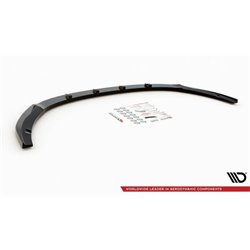 Maxton - Lame Du Pare-Chocs Avant V.2 Kia Optima Mk4 Noir Brillant