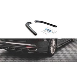 Maxton - Lames De Pare-Chocs Arrière Latérales Ford Mondeo Mk5 Noir Brillant