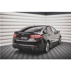 Maxton - Lames De Pare-Chocs Arrière Latérales Ford Mondeo Mk5 Noir Brillant