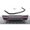 Maxton - Arriere Splitter (avec une barre verticale) V.1 BMW 7 M-Pack G11 / G12 Facelift Noir Brillant