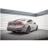 Maxton - Arriere Lame (avec une barre verticale) V.1 BMW 7 M-Pack G11 / G12 Facelift Noir Brillant