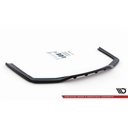 Maxton - Arriere Lame (avec une barre verticale) V.1 BMW 7 M-Pack G11 / G12 Facelift Noir Brillant