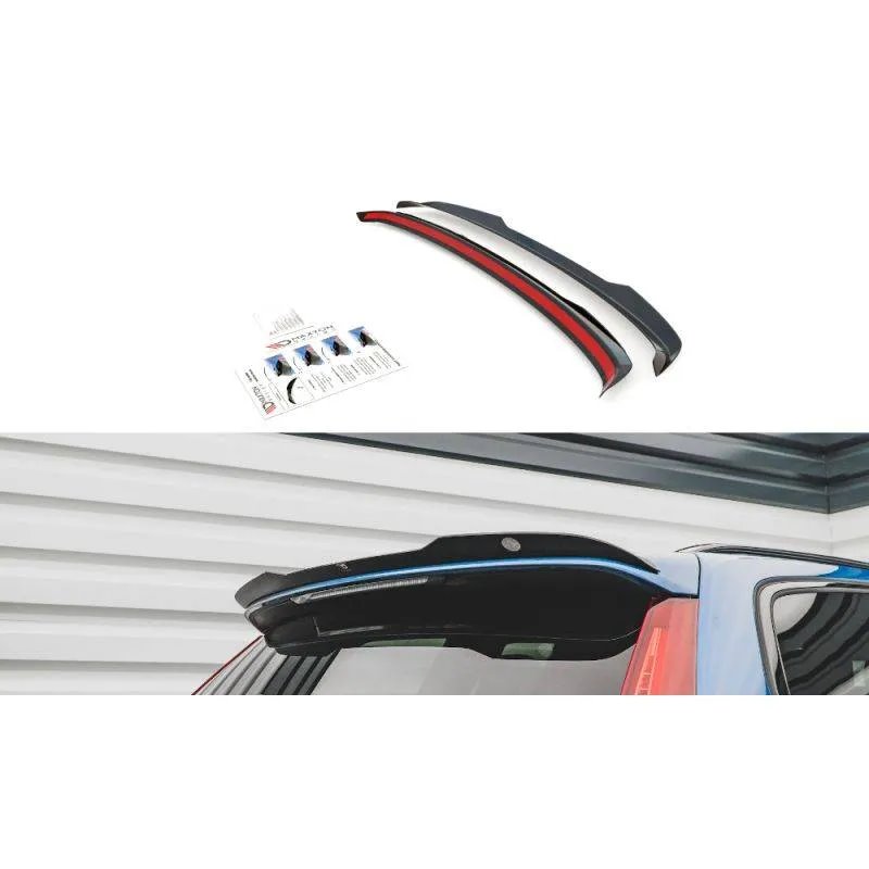 Maxton - Spoiler Cap Volvo V60 R-Design Mk2 Noir Brillant