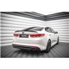 Maxton - Lames De Pare-Chocs Arrière Latérales Kia Optima Mk4 Noir Brillant