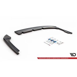 Maxton - Lames De Pare-Chocs Arrière Latérales Kia Optima Mk4 Noir Brillant