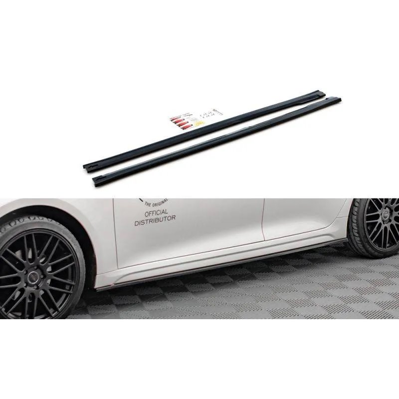 Maxton - Rajouts Des Bas De Caisse Kia Optima Mk4 Noir Brillant