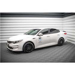 Maxton - Rajouts Des Bas De Caisse Kia Optima Mk4 Noir Brillant