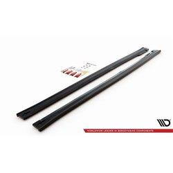 Maxton - Rajouts Des Bas De Caisse Kia Optima Mk4 Noir Brillant