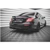 Maxton - Street Pro Central Diffuseur Arriere Mercedes-Benz E63 AMG Estate/Sedan S213/W213 Rouge