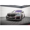 Maxton - Lame Du Pare-Chocs Avant V.1 BMW 7 M-Pack G11 / G12 Facelift Noir Brillant