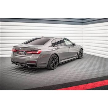 Maxton - Rajouts Des Bas De Caisse V.1 BMW 7 M-Pack G11 Noir Brillant