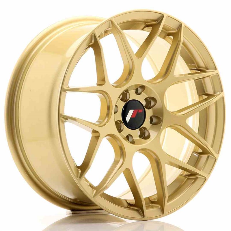 JR Wheels JR18 17x8 ET35 5x100/114 Gold JR Wheels JR18 17x8 ET35 5x100/114 Gold