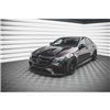 Maxton - Lame Du Pare-Chocs Avant V.3 Mercedes-Benz E63 AMG Estate/Sedan S213/W213 Noir Brillant