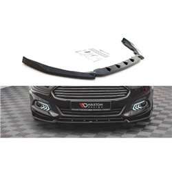 Maxton - Lame Du Pare-Chocs Avant Ford Mondeo Mk5 Noir Brillant
