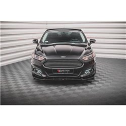 Maxton - Lame Du Pare-Chocs Avant Ford Mondeo Mk5 Noir Brillant