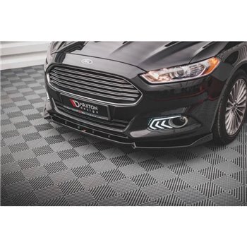 Maxton - Lame Du Pare-Chocs Avant Ford Mondeo Mk5 Noir Brillant